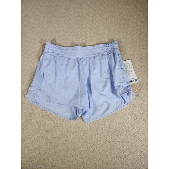 Lululemon Hotty Hot HR Short Women's Size 14 Light Blue Athletic Running - Picture 1 of 7